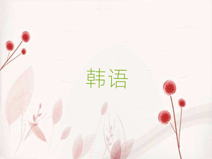 2019蘇州有韓語口語培訓(xùn)嗎?