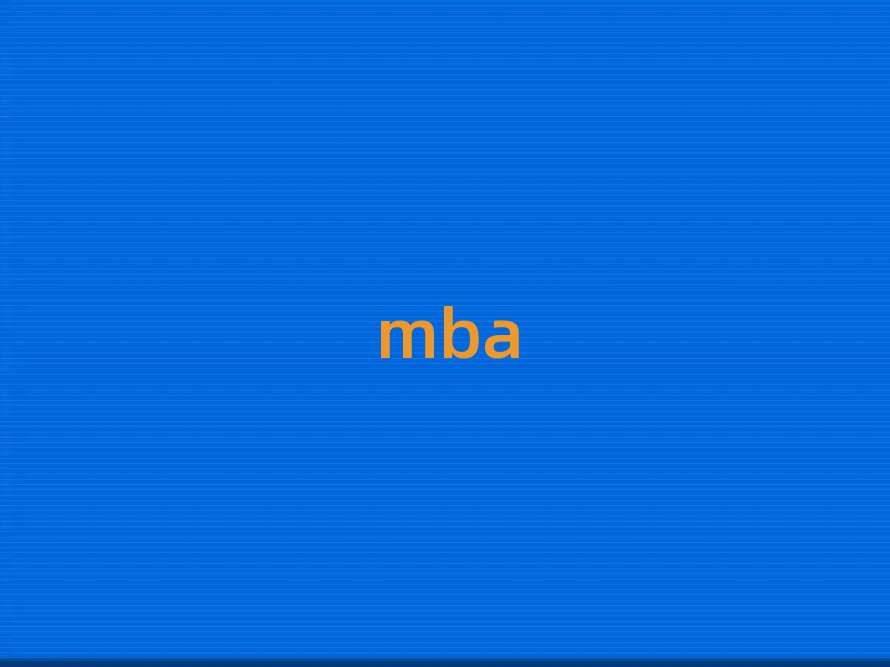 MBAһX