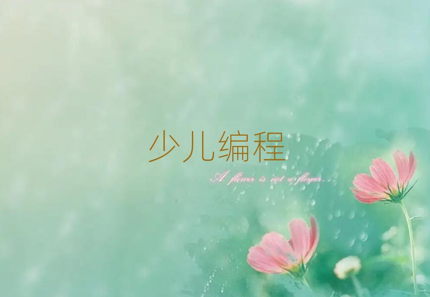 2019年北京懷柔區少兒編程培訓學校哪里好