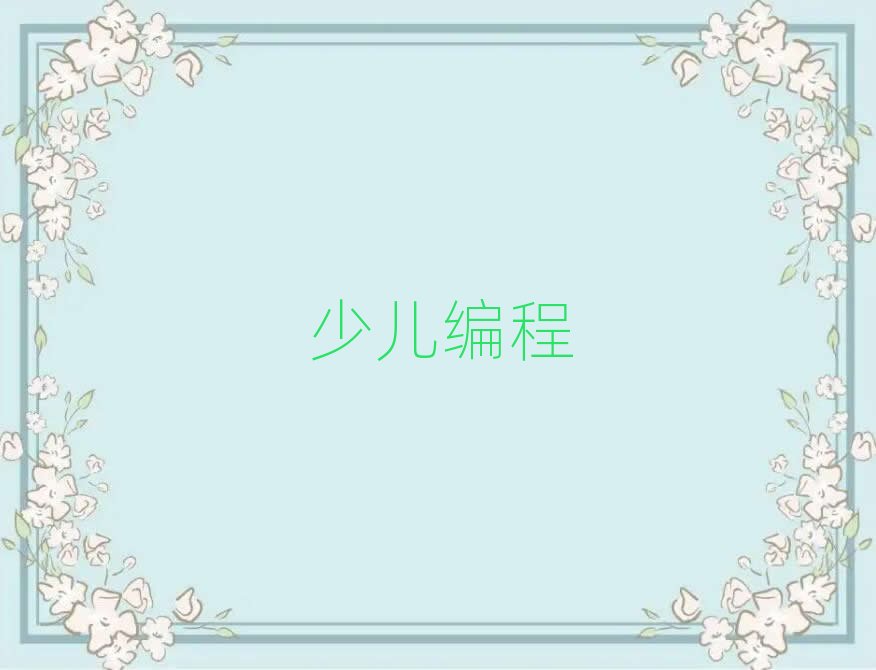 小學(xué)生編程