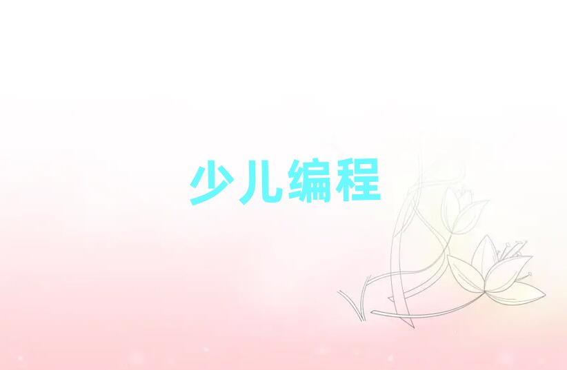 固安少兒編程培訓學校