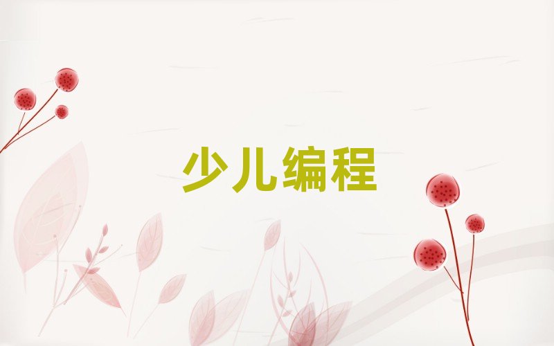 哈爾濱南崗區從零開始學幼兒學編程