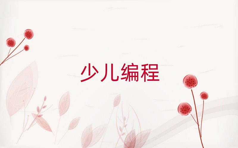 大連少兒編程培訓學校