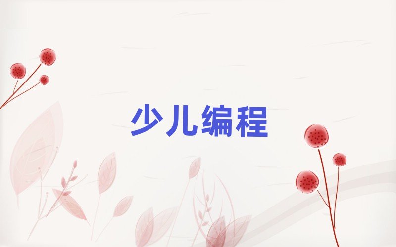 杭州少兒編程培訓學校