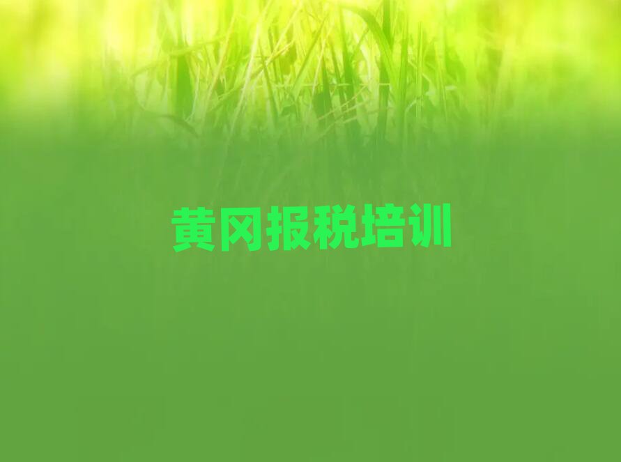 黃岡黃州區財稅哪里找培訓班排名前五