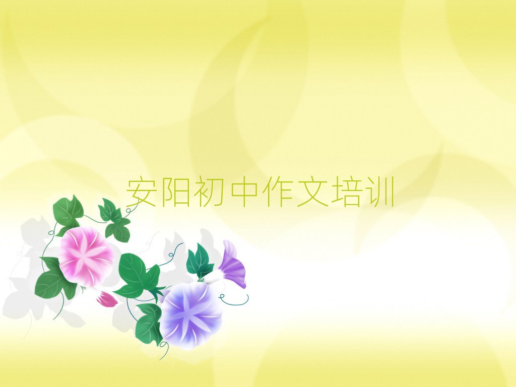 2025安陽龍安區哪里學初中作文好