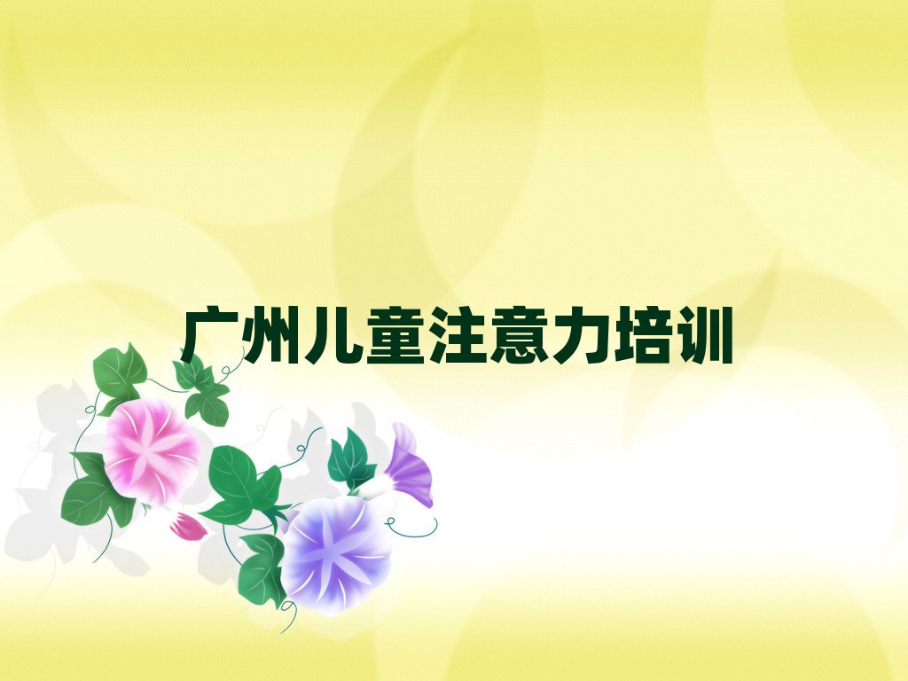 廣州黃埔區(qū)孩子注意力訓練口碑好的孩子注意力訓練培訓班推薦哪家排名前五