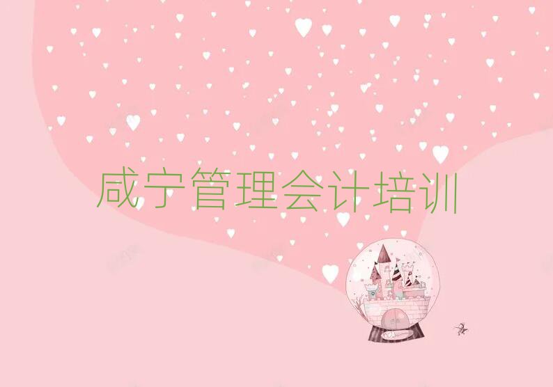 2025年咸寧咸安區管理會計口碑比較好的管理會計教育機構