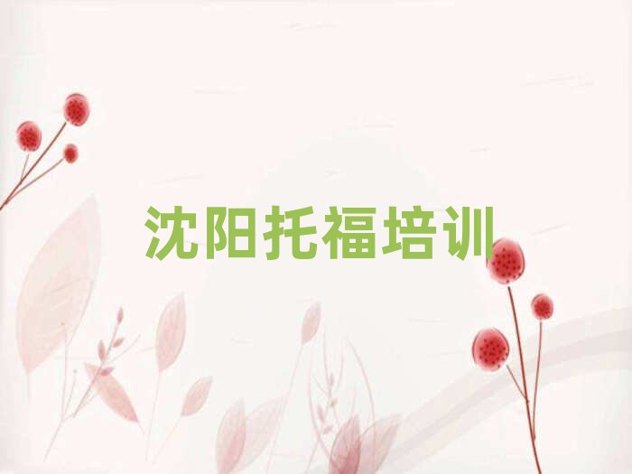 沈陽和平區(qū)托福口碑好的托福培訓(xùn)班推薦