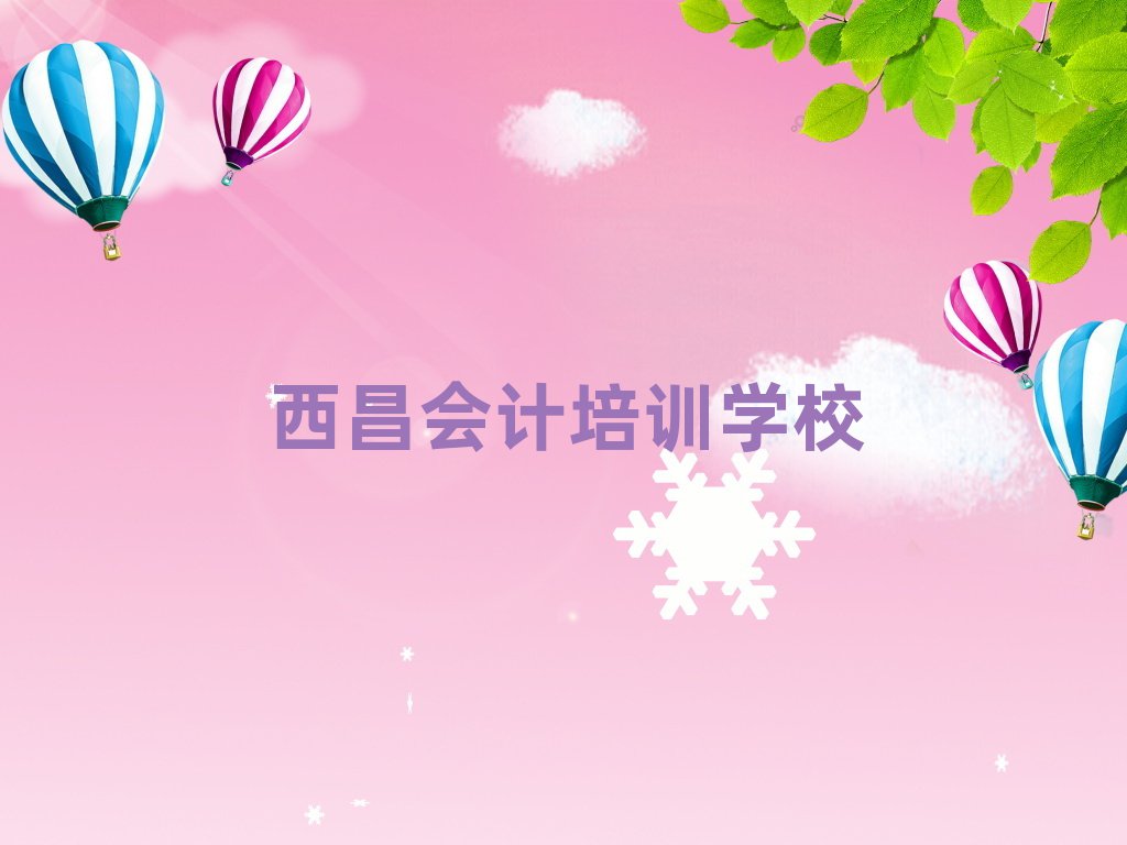 西昌會計培訓學校哪家比較好