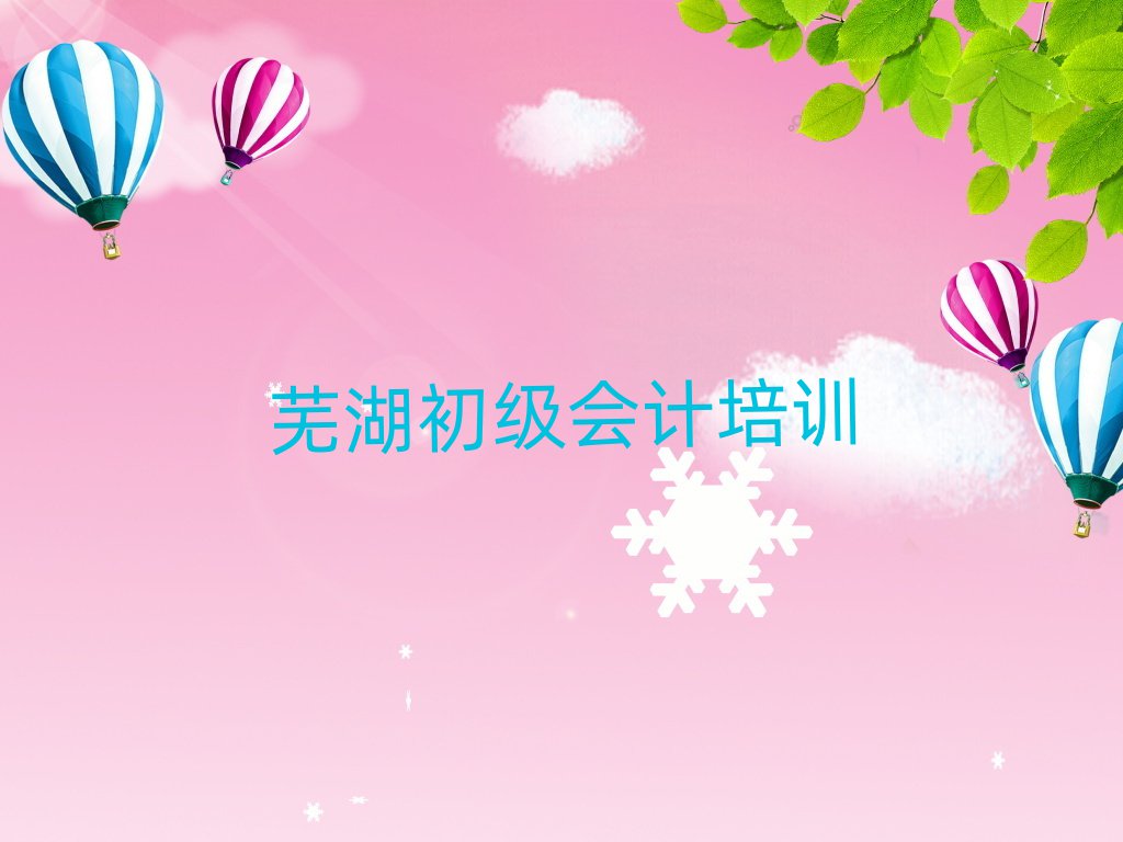 蕪湖學初級會計好的學校名單榜首出爐
