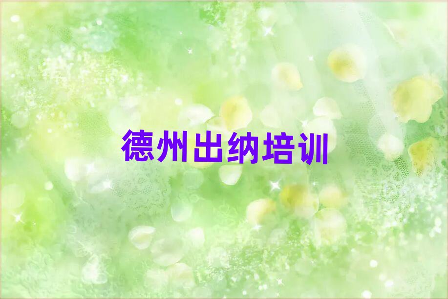 2025年德州出納培訓(xùn)學(xué)校實(shí)力十大排名